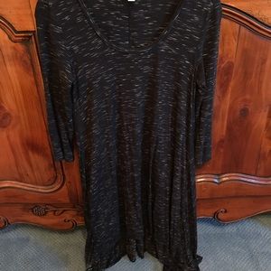 Neiman Marcus casual black dress